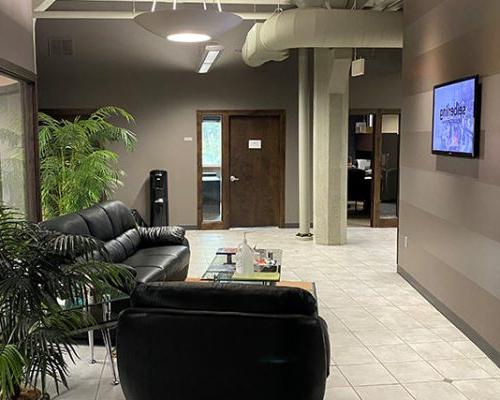 Lobby area of the 贝洛伊特 office